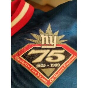Vintage 75th Annivers #31 Sehorn Authentic New York Giants Football Jersey Sz.52